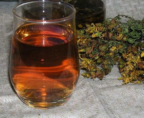 Decotto di erbe per purificare i parassiti