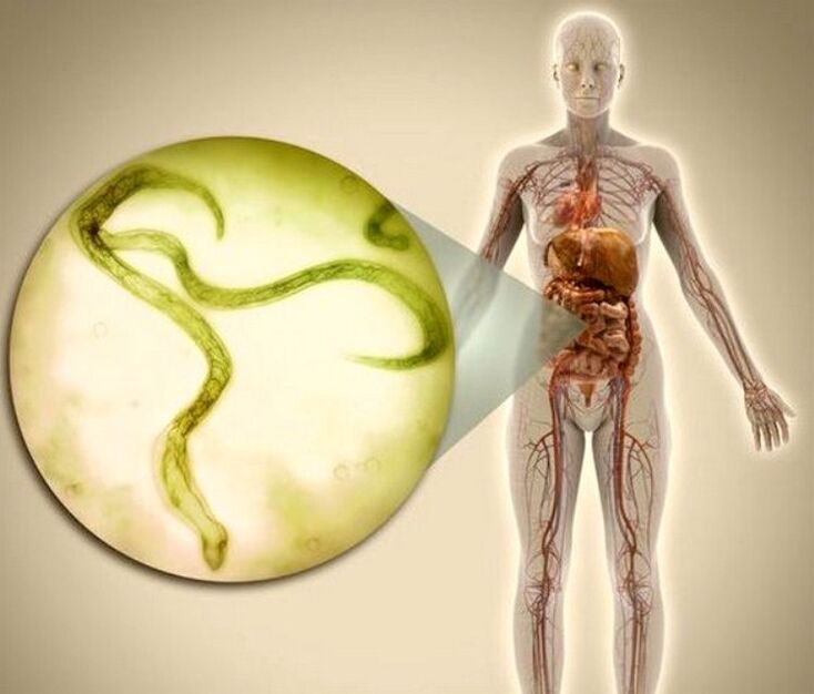 Parassiti nel corpo