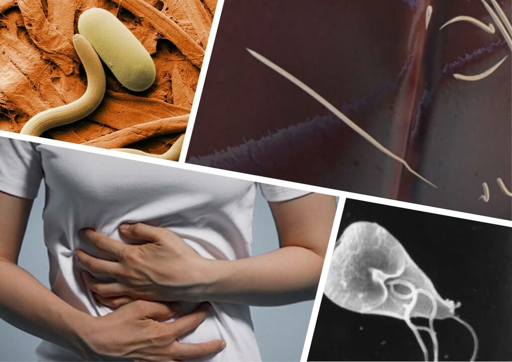 Parassiti nel trattamento del corpo